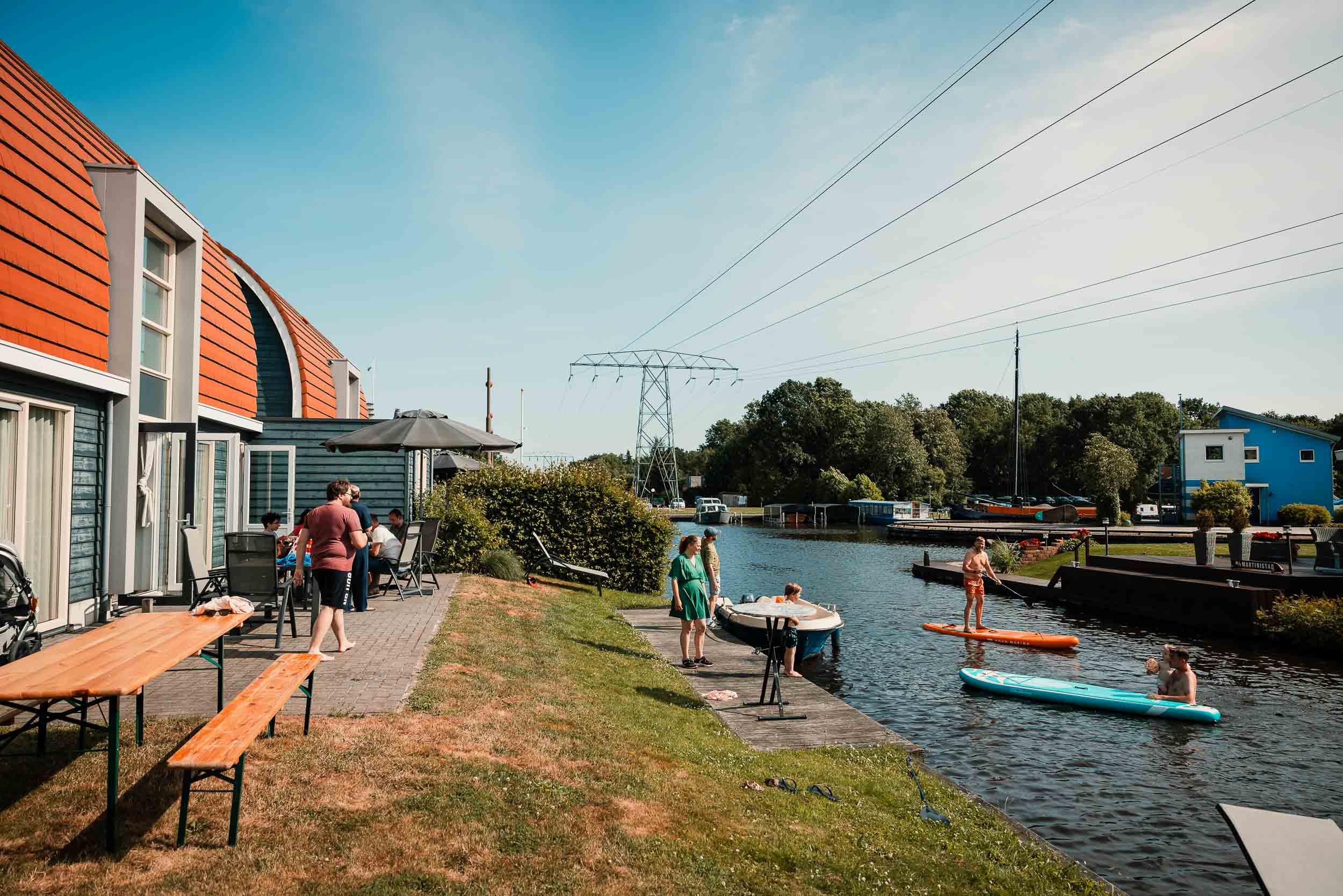 Suppen tijdens het Summercamp